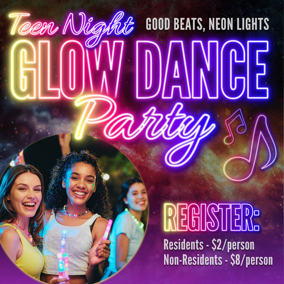 Teen Night Glow Dance Party