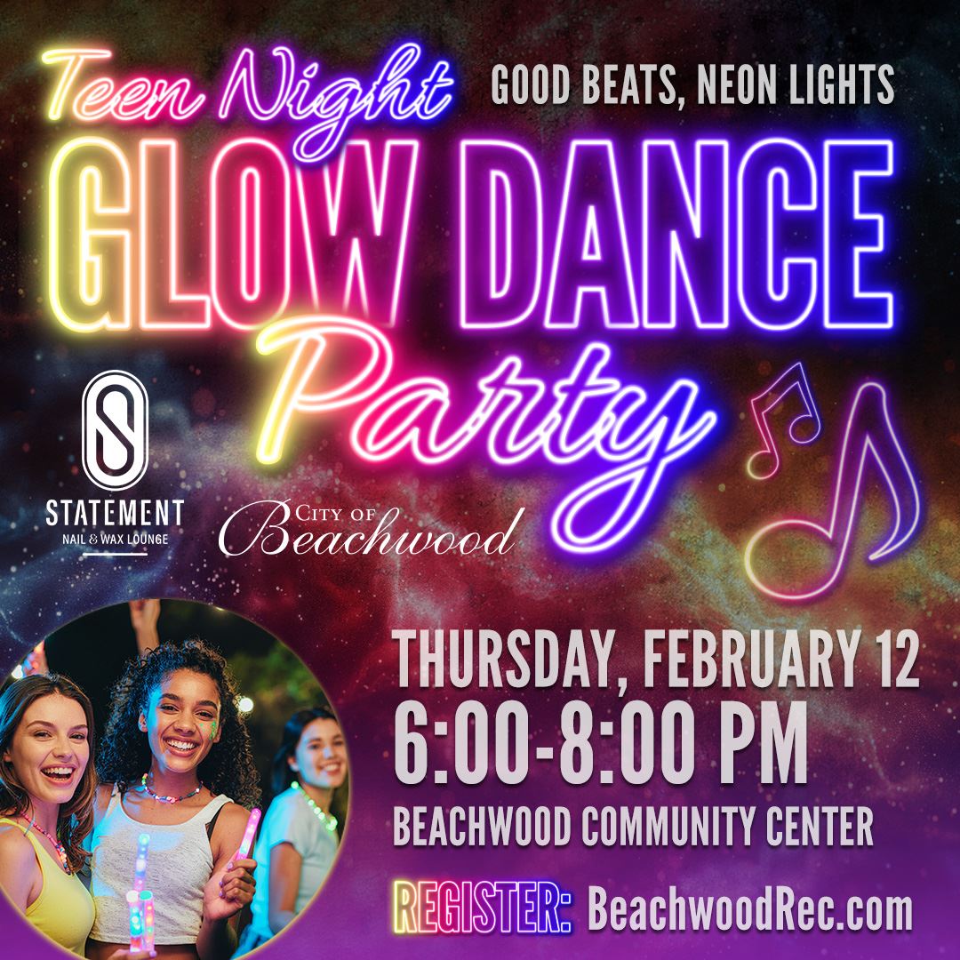 Teen Night Glow Dance Party