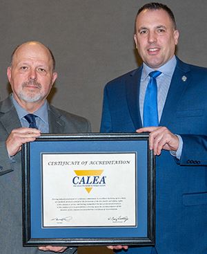 CALEA Accreditation Certificate